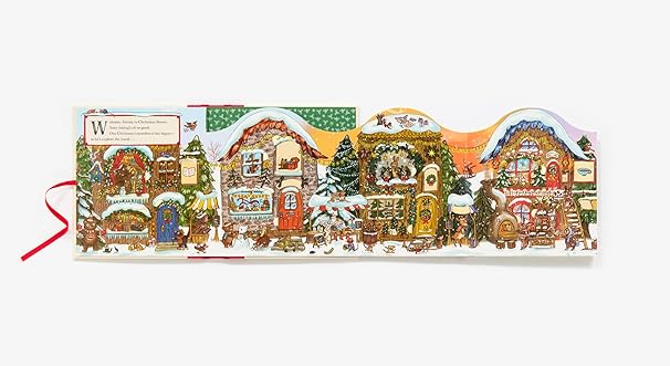Christmas is Coming to Town: A Foldout Christmas Village & Advent Calendar - Merry PigletsSimon & Schuster