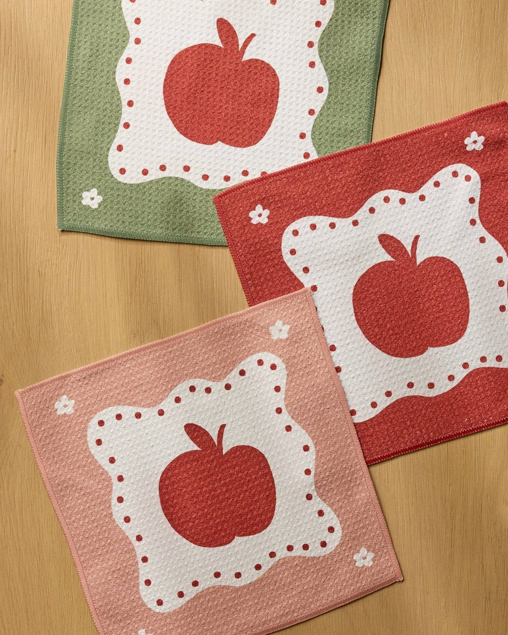 Cider Mill Dishcloth Set - Merry PigletsGeometry