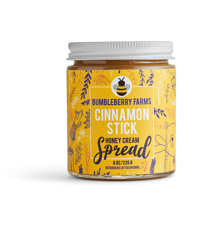 Cinnamon Stick Honey Cream Spread - Merry PigletsBumbleberry Farms