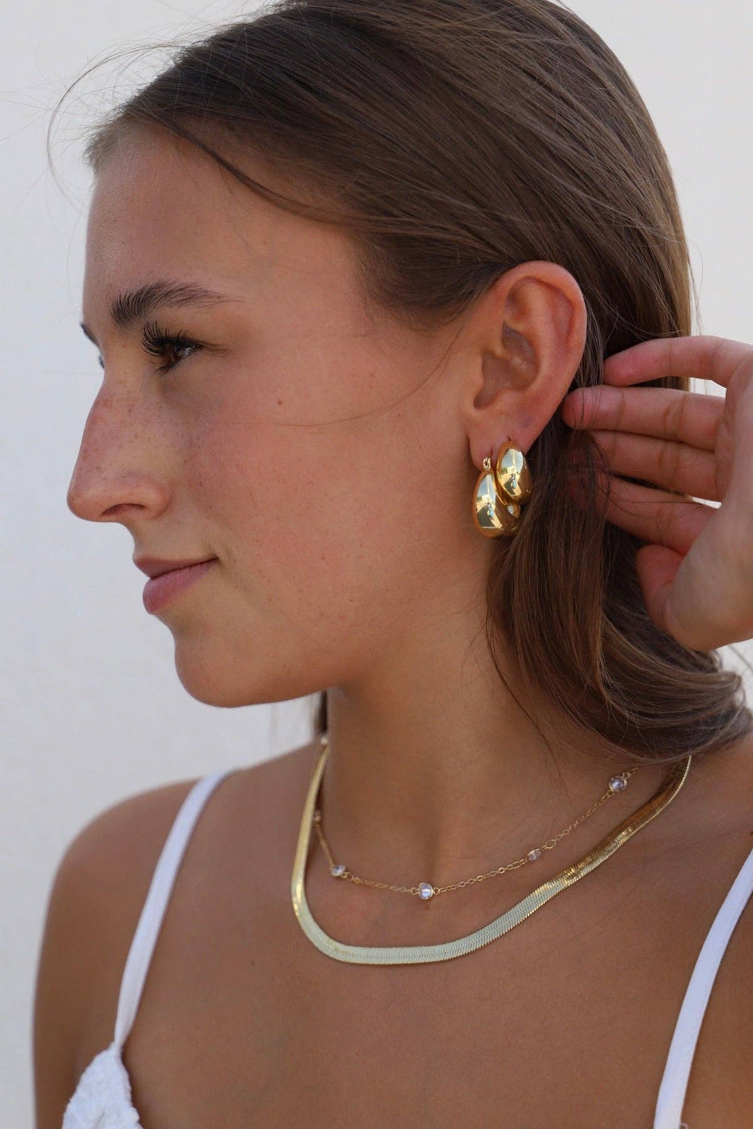 Coco Chunky Hoop Earrings - Merry PigletsKatie Waltman Jewelry