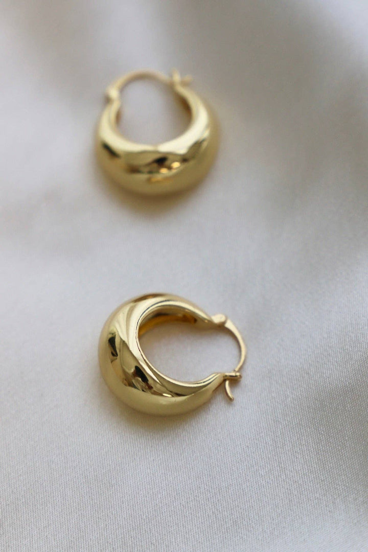 Coco Chunky Hoop Earrings - Merry PigletsKatie Waltman Jewelry