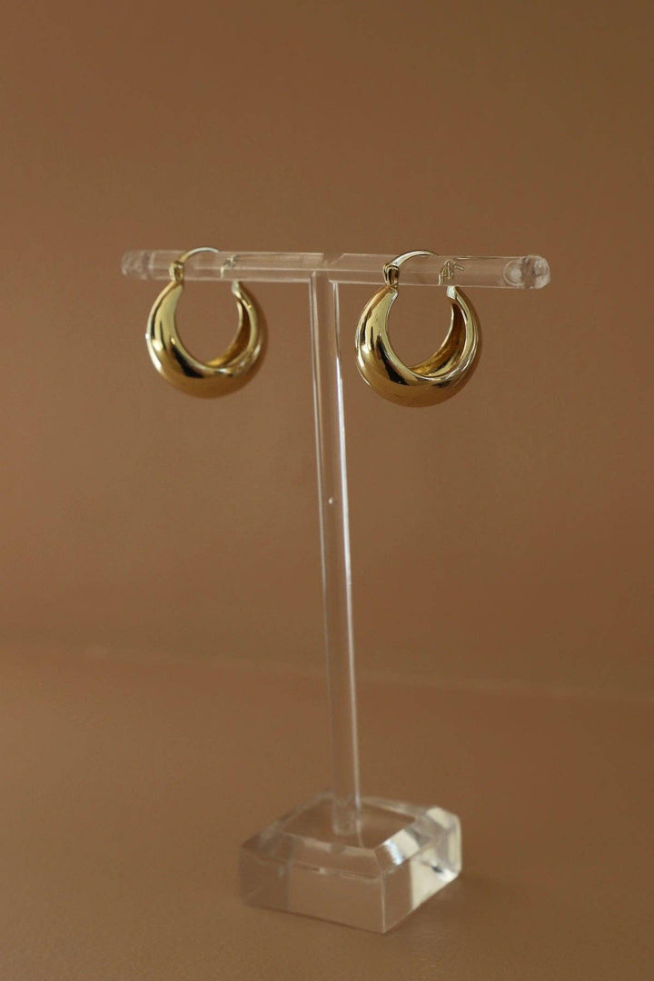 Coco Chunky Hoop Earrings - Merry PigletsKatie Waltman Jewelry