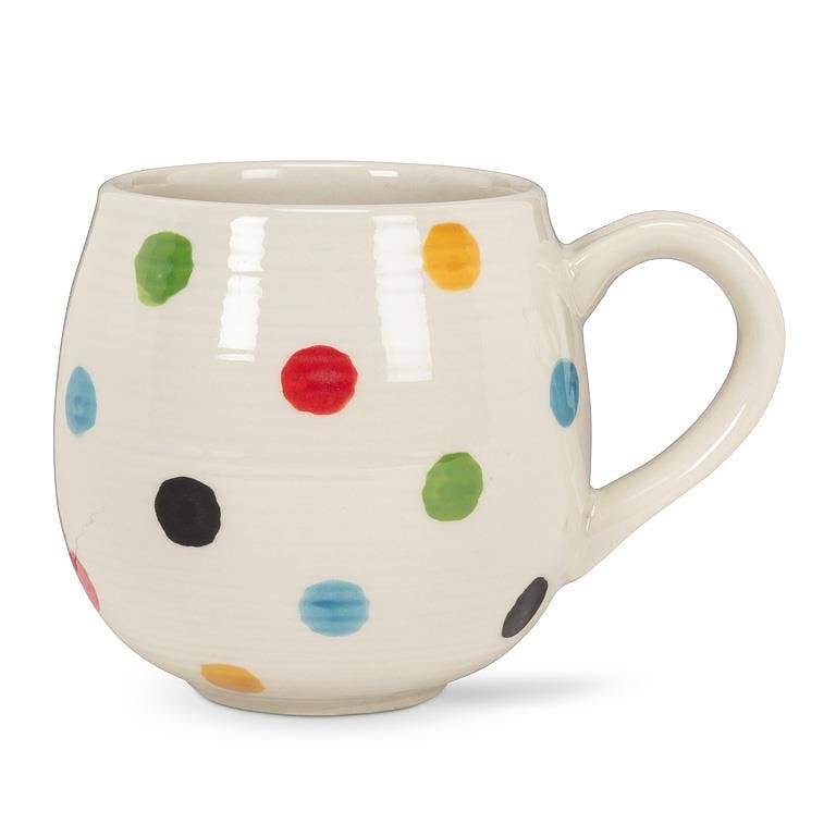 Colorful Dot Mug - Merry PigletsAbbott