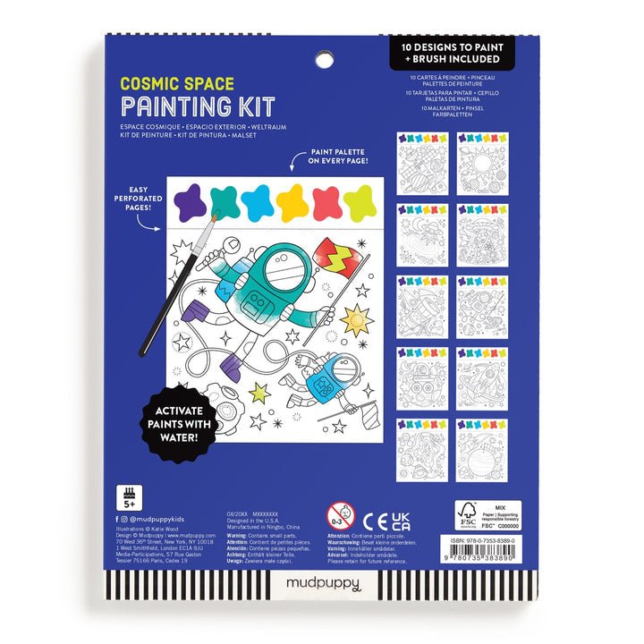Cosmic Space Painting Kit - Merry PigletsMudpuppy