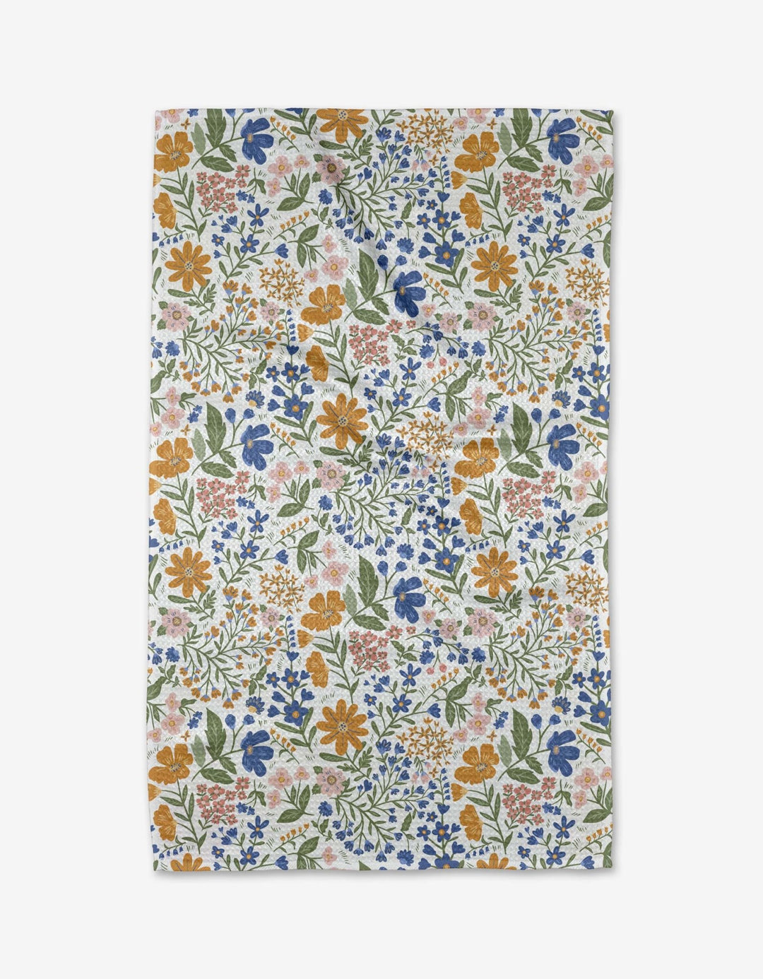 Cottage Meadow Pastel Tea Towel - Merry PigletsGeometry