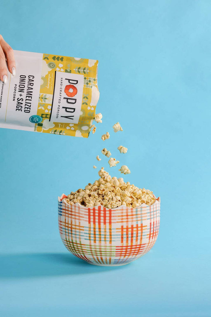 Caramelized Onion + Sage Popcorn