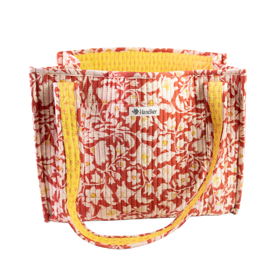 Delphine Quilted Tote - Merry PigletsHandker Bandanas