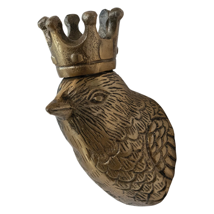 Bird with Crown Wall Decor