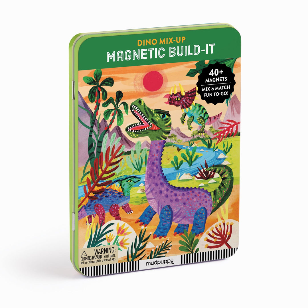 Dino Mix - Up Magnetic Dress - Up - Merry PigletsMudpuppy