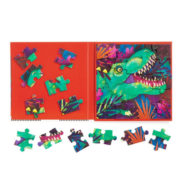 Dinosaurs Roar Magnetic Puzzle - Merry PigletsMudpuppy