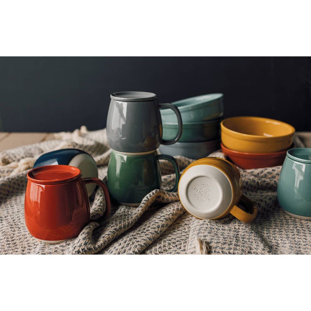 Terracotta Tint Mug - Merry Piglets