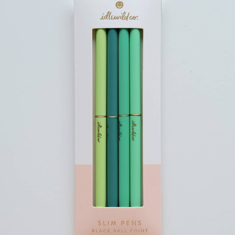 Emerald City Slim Pens Set - Merry PigletsIdlewild Co.