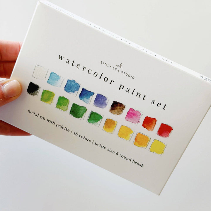 Emily Lex Watercolor Paint Set - Merry Pigletsemily lex studio