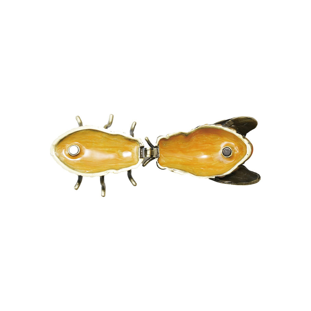 Enameled Bee Trinket Box - Merry PigletsCreative Co - Op