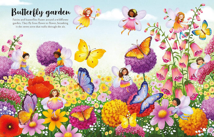 Faires, Pixies, and Elves Sticker Book - Merry PigletsUsborne