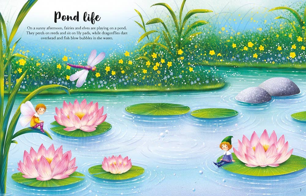 Fairies, Pixies and Elves Sticker Book - Merry PigletsHarperCollins