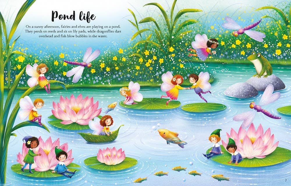 Fairies, Pixies and Elves Sticker Book - Merry PigletsHarperCollins