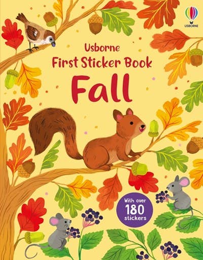 Fall First Sticker Book - Merry PigletsHarperCollins