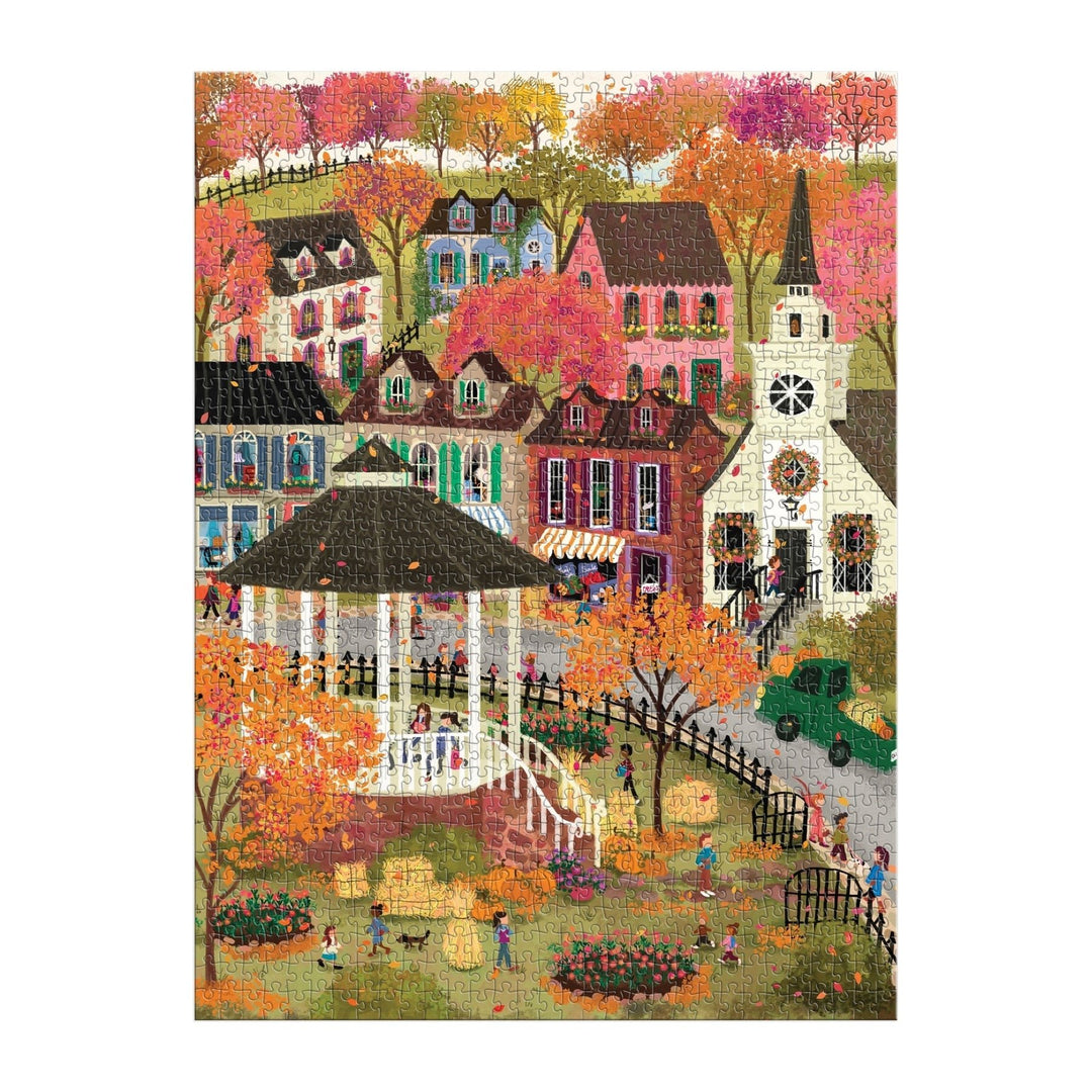 Falls Hollow 1000 Piece Puzzle - Merry PigletsGalison