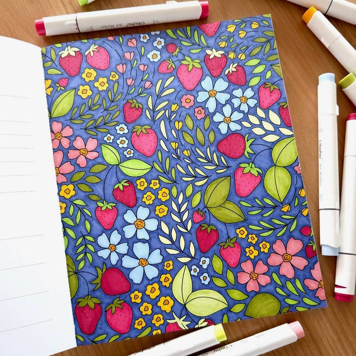 Farmers Market Coloring Book - Merry PigletsElyse Breanne Design