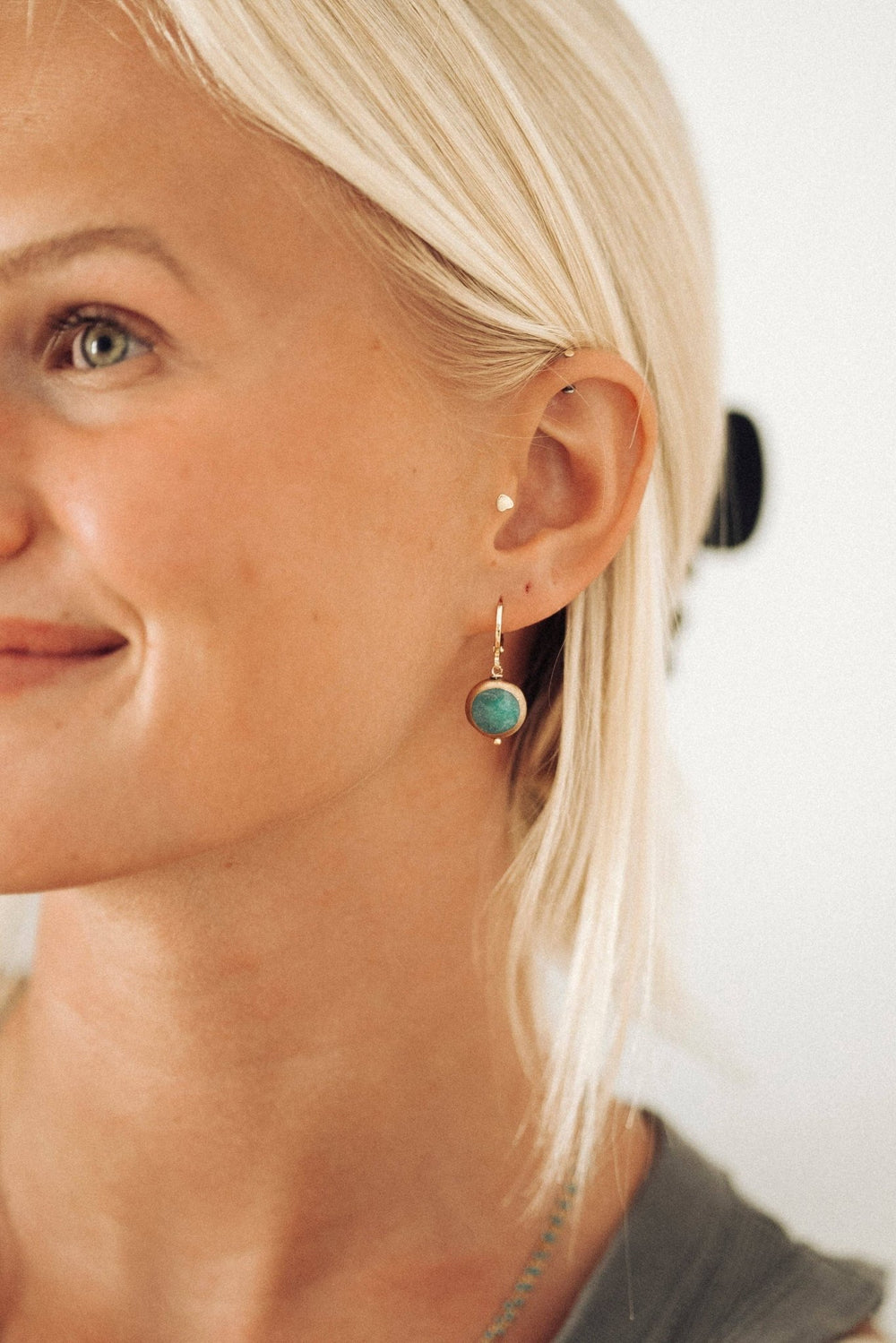 Faye Earrings - Merry PigletsReva Grey