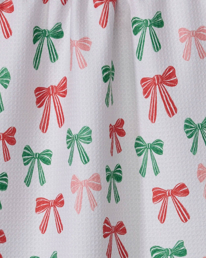 Festoon Tea Towel - Merry PigletsGeometry