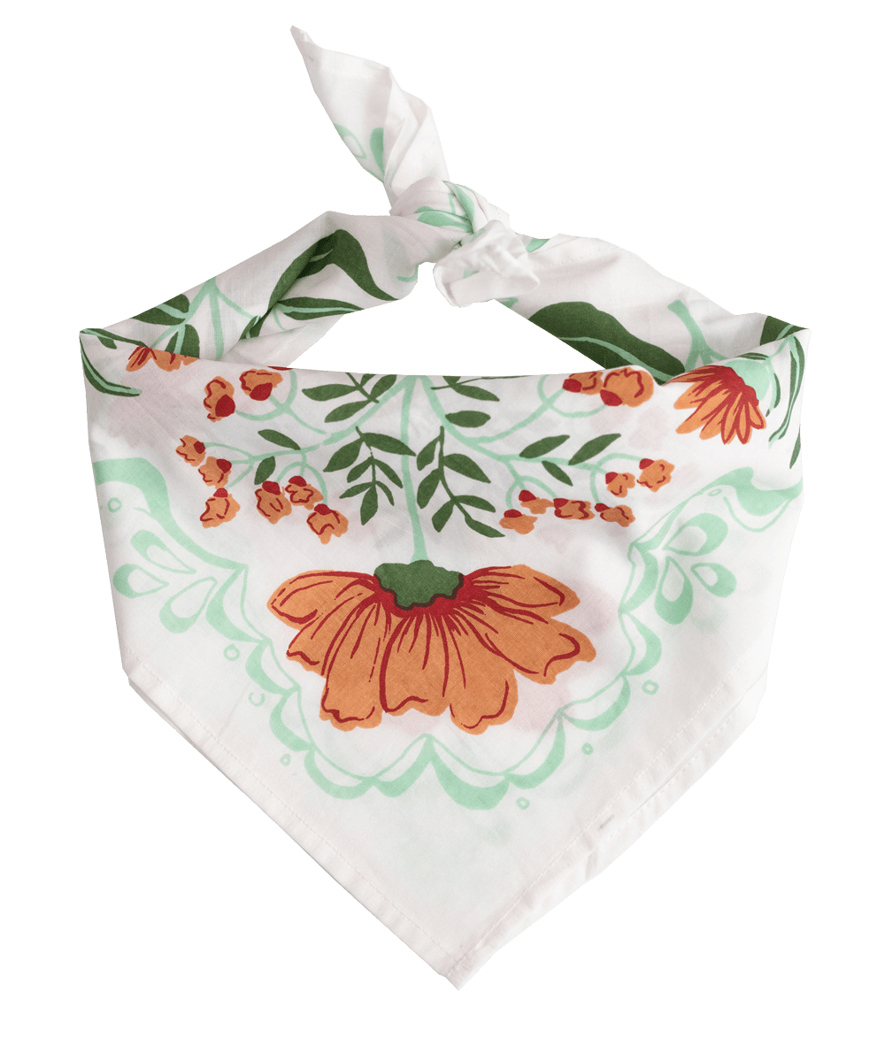 Flora Bandana - Merry PigletsHandker Bandanas