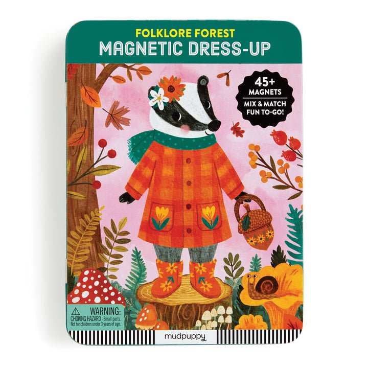 Folklore Forest Magnetic Dress-Up - Merry PigletsMudpuppy