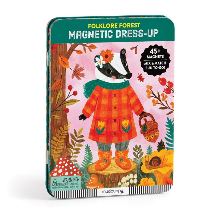 Folklore Forest Magnetic Dress-Up - Merry PigletsMudpuppy