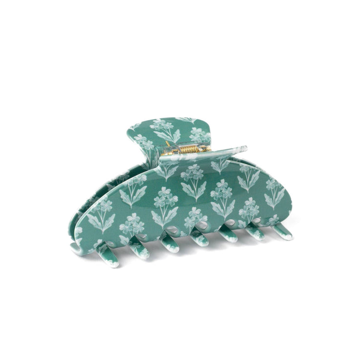 Forget Me Not Sage Claw Clip - Merry PigletsElyse Breanne Design