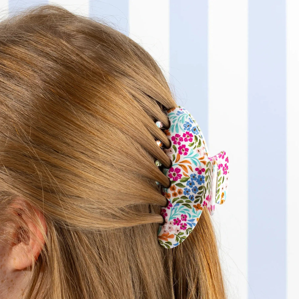 Forget Me Not Sage Claw Clip - Merry PigletsElyse Breanne Design