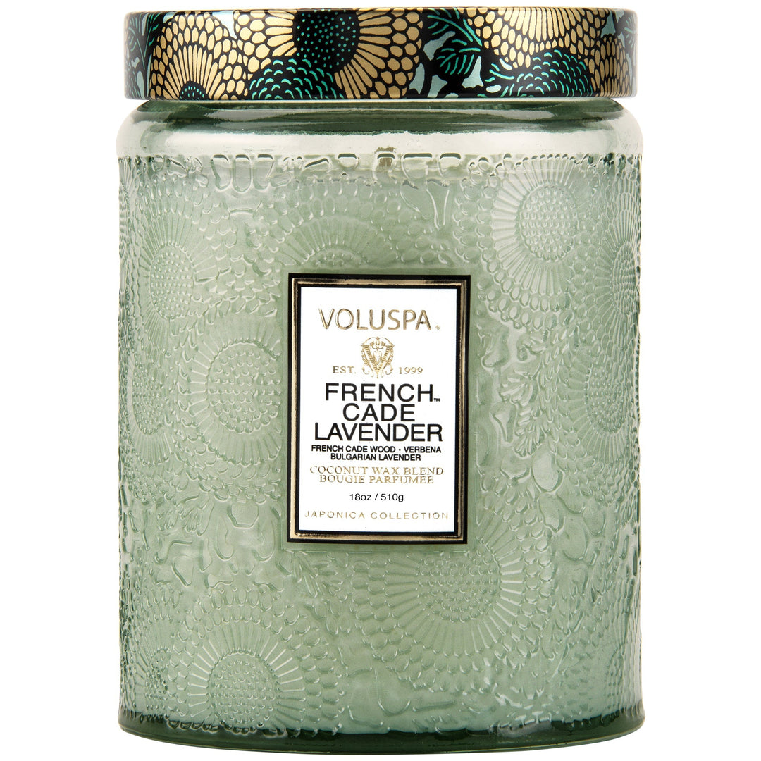 French Cade Lavender Large Jar Candle - Merry PigletsVoluspa