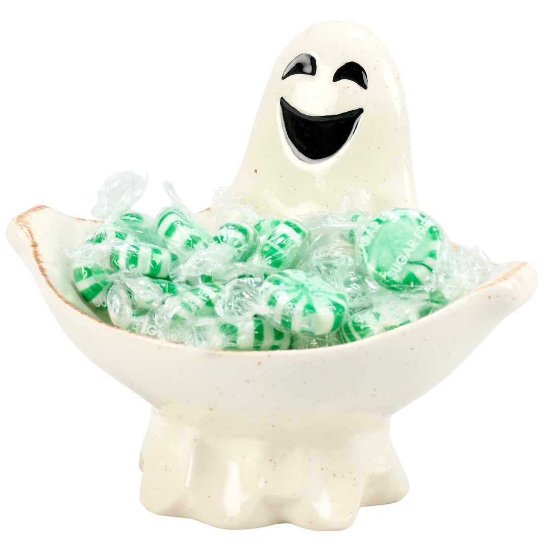 Friendly Ghost Bowl - Merry PigletsPrimitives by Kathy