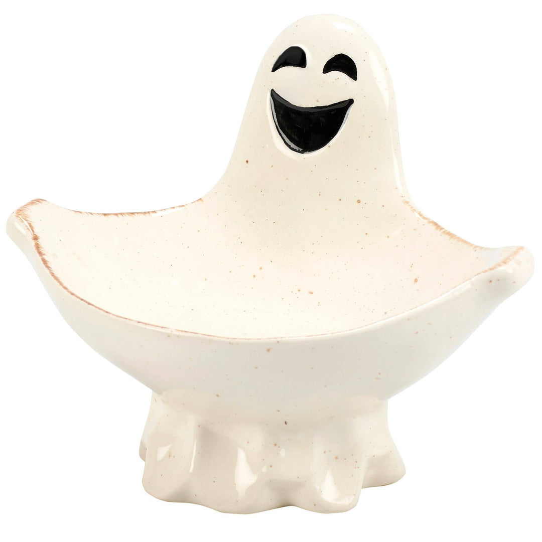Friendly Ghost Bowl - Merry PigletsPrimitives by Kathy