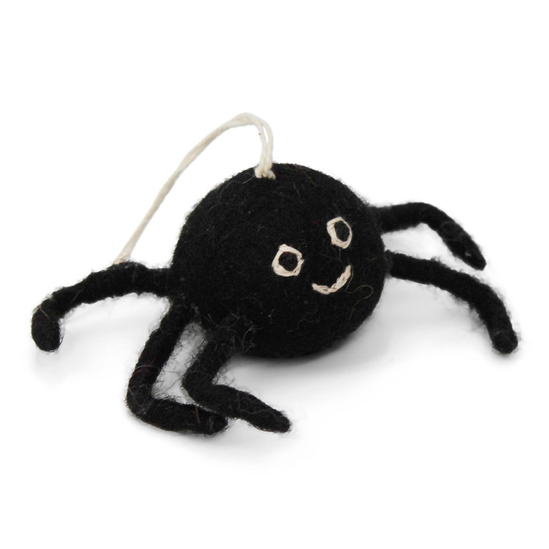 Friendly Spider Wool Ornament - Merry PigletsGry and Sif
