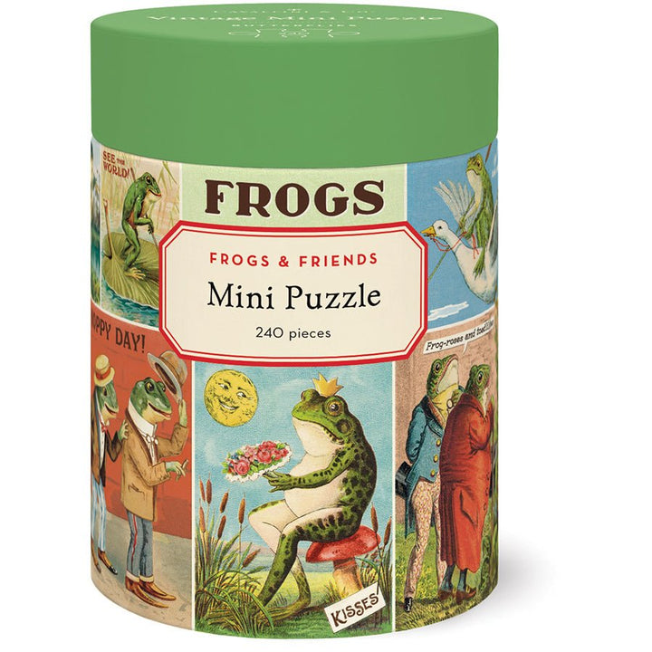 Frogs & Friends Mini Puzzle - Merry PigletsCavallini Papers & Co.