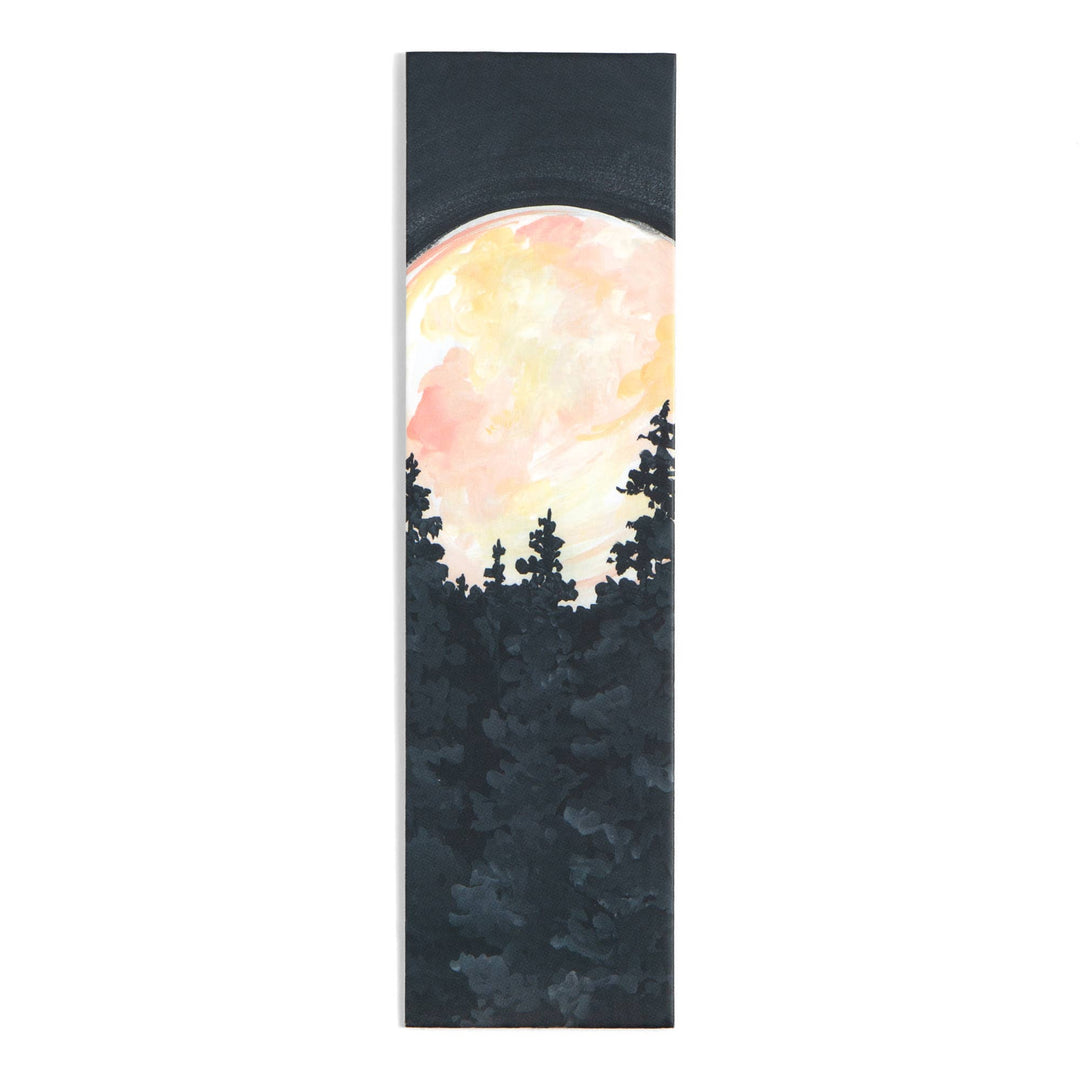 Full Moon Forest Bookmark - Merry Piglets1canoe2 | One Canoe Two Paper Co.
