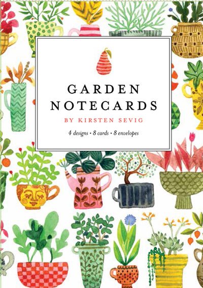 Garden Notecards - Merry PigletsSkandisk