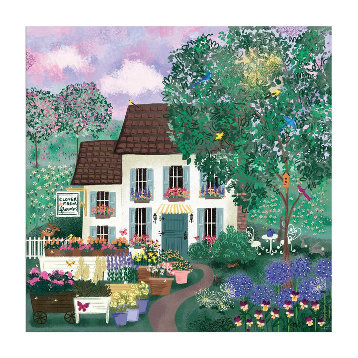 Garden Path 300 Piece Puzzle - Merry PigletsGalison