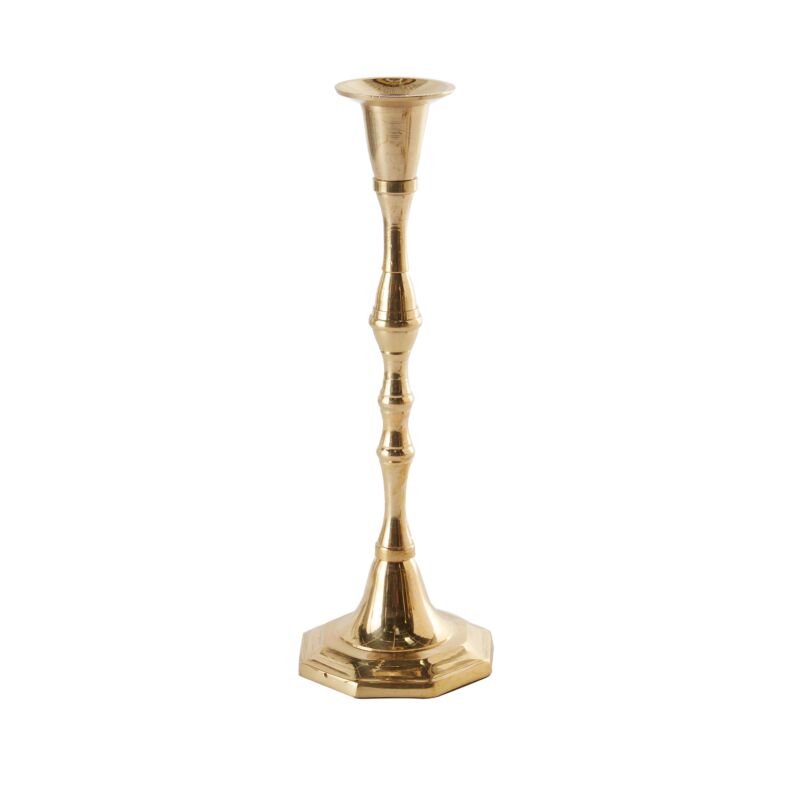 Geometric Gold Candlestick Holder - Merry PigletsAccent Decor