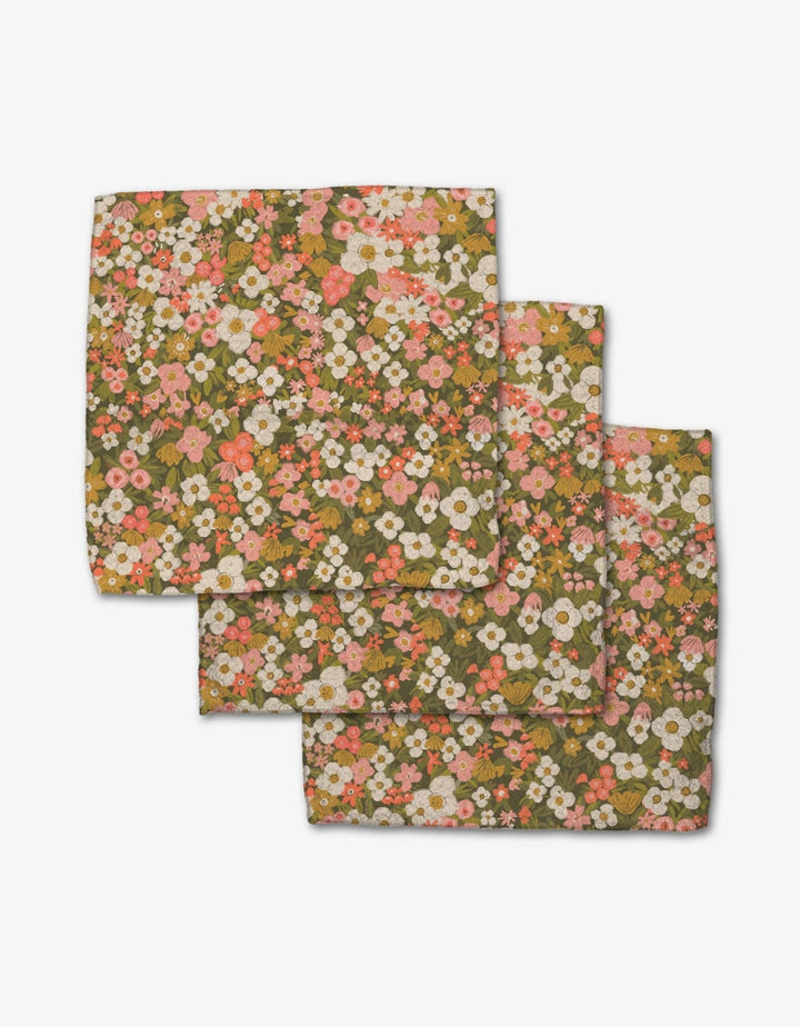 Gilded Garden Dishcloth Set - Merry PigletsGeometry