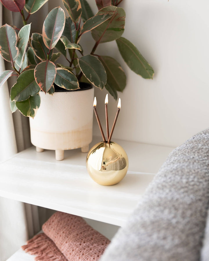 Gold Metallic Everlasting Neva Vase - Merry PigletsEverlasting Candle Co.