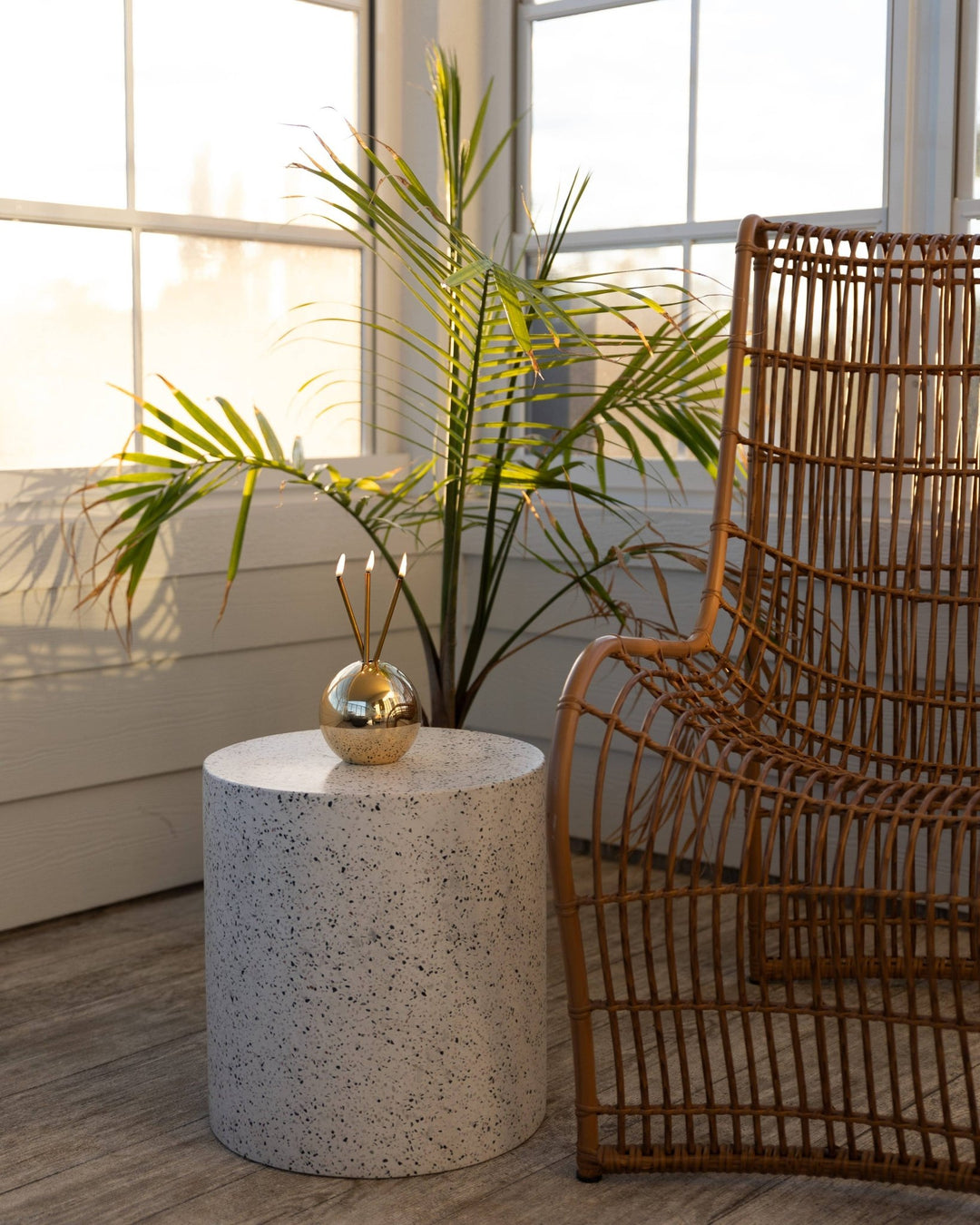 Gold Metallic Everlasting Neva Vase - Merry PigletsEverlasting Candle Co.