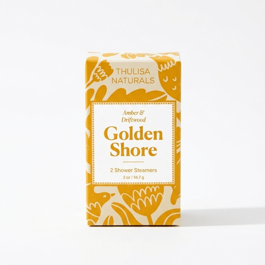 Golden Shore Shower Steamers - Merry PigletsThulisa Naturals™ | Bath + Body