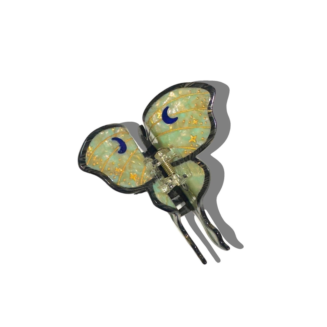 Green Luna Moth Claw Hair Clip - Merry PigletsSolar Eclipse