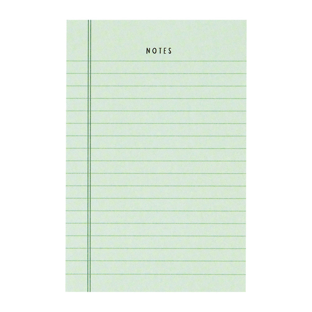 Green Notes Notepad - Merry PigletsPippi Post