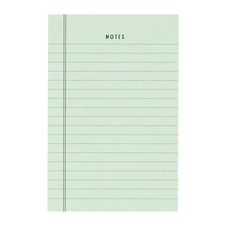 Green Notes Notepad - Merry PigletsPippi Post