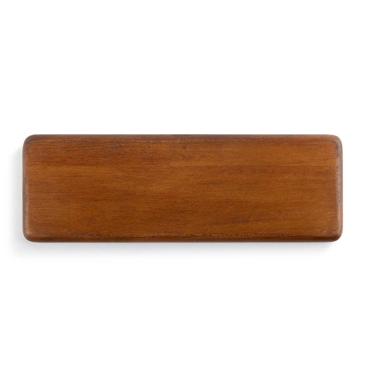 Green Scandi Wood Enamel Tray - Merry PigletsDEMDACO