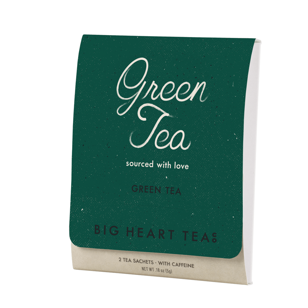 Green Tea For Two - Merry Piglets Big Heart Tea Co.