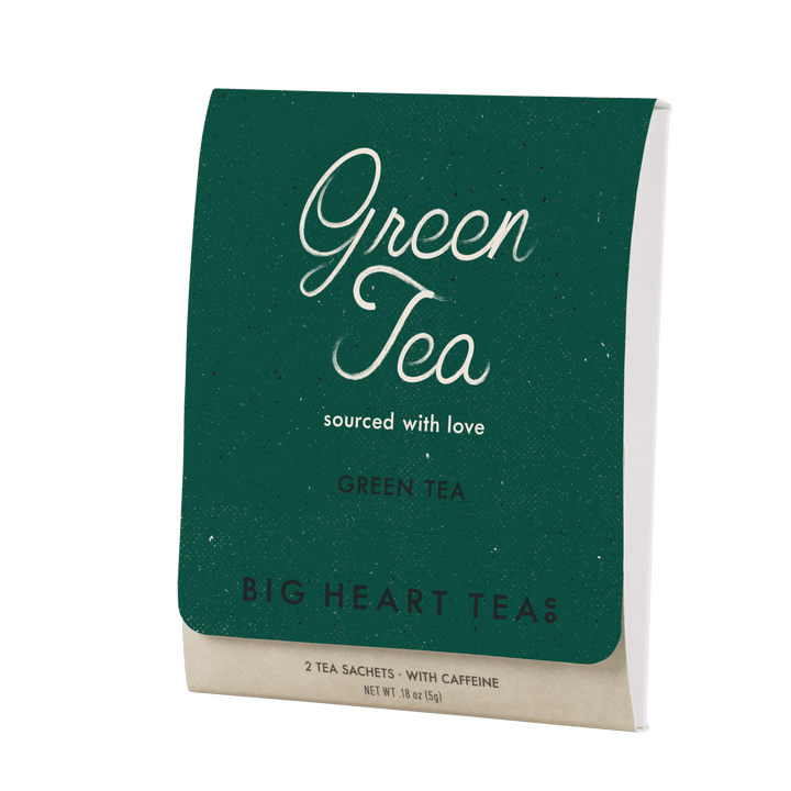 Green Tea For Two - Merry Piglets Big Heart Tea Co.